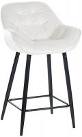 Barhocker Gibson 76 Samt cremeweiß Barhocker Gibson 76 Samt cremeweiß