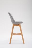 2er Set Barhocker Cannes Stoff natura grau 2er Set Barhocker Cannes Stoff natura grau