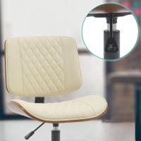 Bürostuhl Plover Kunstleder walnuss/creme Bürostuhl Plover Kunstleder walnuss/creme