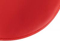 2er Set Barhocker Ponte Kunstleder weiß rot 2er Set Barhocker Ponte Kunstleder weiß rot