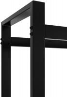Kaminholzständer Morson 25x75x150 schwarz 