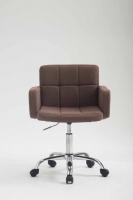 Arbeitshocker Los Angeles Stoff braun 