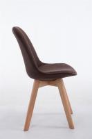 Besucherstuhl Borneo V2 Stoff natura (eiche) braun Besucherstuhl Borneo V2 Stoff natura (eiche) braun