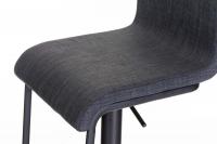 Barhocker Limon B Stoff dunkelgrau 