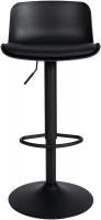 2er Set Barhocker Almada Kunstleder schwarz 2er Set Barhocker Almada Kunstleder schwarz
