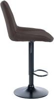 2er Set Barhocker Toni Stoff schwarz taupe 2er Set Barhocker Toni Stoff schwarz taupe