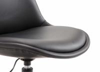 4er Set Esszimmerstühle Maverick B Kunstleder schwarz 