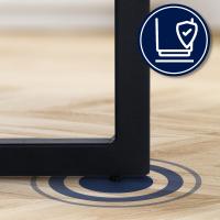 Barhocker Hopewell Samt B dunkelgrau 