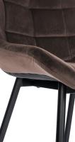 Barhocker Weston Samt braun Barhocker Weston Samt braun
