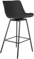 Barhocker Weston Schwenkbar Kunstleder schwarz Barhocker Weston Schwenkbar Kunstleder schwarz