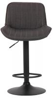 2er Set Barhocker Lentini Stoff schwarz dunkelgrau 2er Set Barhocker Lentini Stoff schwarz dunkelgrau