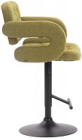Barhocker Dublin STOFF schwarz grün Barhocker Dublin STOFF schwarz grün
