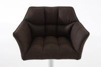 Barhocker Damaso W Stoff braun Barhocker Damaso W Stoff braun