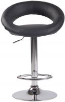 2er Set Barhocker Olinda Kunstleder chrom grau 