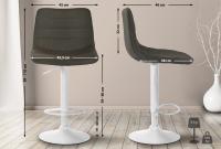 2er Set Barhocker Lex Stoff W taupe 2er Set Barhocker Lex Stoff W taupe