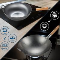 Wok Set Flach natura Wok Set Flach natura