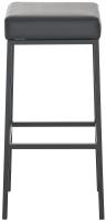 2er Set Barhocker Montreal 85 Kunstleder schwarz schwarz 2er Set Barhocker Montreal 85 Kunstleder schwarz schwarz