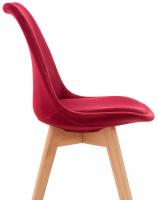 Stuhl Linares Samt rot Stuhl Linares Samt rot
