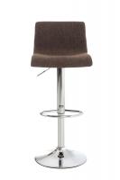 Barhocker Hoover Stoff braun Barhocker Hoover Stoff braun