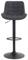 2er Set Barhocker Tover Stoff schwarz 2er Set Barhocker Tover Stoff schwarz