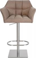 Barhocker Damaso E Filz taupe 