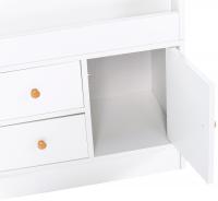Bücherregal Luray weiß 