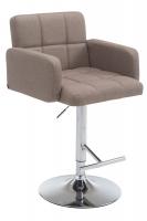 Barhocker Los Angeles, Stoff taupe Barhocker Los Angeles, Stoff taupe