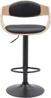 2er Set Barhocker Kingston B Kunstleder natura/schwarz 2er Set Barhocker Kingston B Kunstleder natura/schwarz