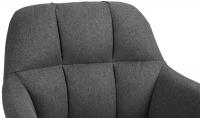Barhocker Natoma Stoff chrom dunkelgrau Barhocker Natoma Stoff chrom dunkelgrau