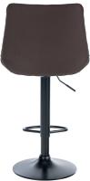 2er Set Barhocker Toni Stoff schwarz taupe 2er Set Barhocker Toni Stoff schwarz taupe