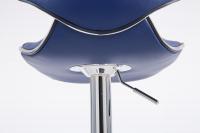 Barhocker Las Vegas V2 chrom blau Barhocker Las Vegas V2 chrom blau