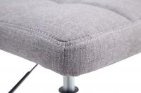 4er Set Palma Lounger V2 Stoff grau 4er Set Palma Lounger V2 Stoff grau