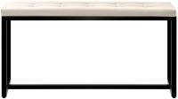 Sitzbank Barci B Kunstleder creme 