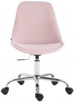 Bürostuhl Toulouse Samt pink Bürostuhl Toulouse Samt pink