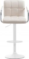 Barhocker Lucy V2 Stoff weiß creme Barhocker Lucy V2 Stoff weiß creme