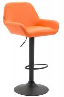 Barhocker Braga Kunstleder orange Barhocker Braga Kunstleder orange