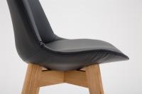 Barhocker Cannes Kunstleder Natura schwarz Barhocker Cannes Kunstleder Natura schwarz