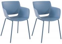 2er Set Stuhl Alpena blau 2er Set Stuhl Alpena blau