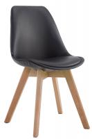 Stuhl Manado Kunstleder Natura schwarz Stuhl Manado Kunstleder Natura schwarz