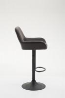 Barhocker Braga Kunstleder braun Barhocker Braga Kunstleder braun