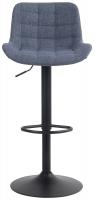 Barhocker Tover Stoff blau Barhocker Tover Stoff blau