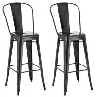2er Set Barhocker Aiden schwarz 2er Set Barhocker Aiden schwarz