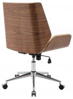 Bürostuhl Zwolle Kunstleder walnuss/creme Bürostuhl Zwolle Kunstleder walnuss/creme