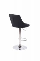 Barhocker Lazio Stoff schwarz 