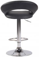 Barhocker Olinda Kunstleder chrom grau Barhocker Olinda Kunstleder chrom grau