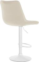 Barhocker Toni Kunstleder weiß creme Barhocker Toni Kunstleder weiß creme