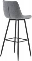 Barhocker Dartford Stoff grau Barhocker Dartford Stoff grau