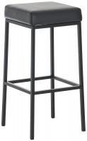 2er Set Barhocker Montreal 85 Kunstleder schwarz schwarz 2er Set Barhocker Montreal 85 Kunstleder schwarz schwarz