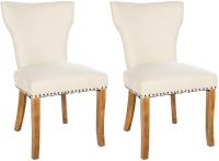 2er Set Esszimmerstuhl Zadar Stoff antik-hell creme 2er Set Esszimmerstuhl Zadar Stoff antik-hell creme