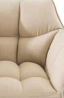 2er Set Barhocker Damaso Stoff edelstahl creme 2er Set Barhocker Damaso Stoff edelstahl creme